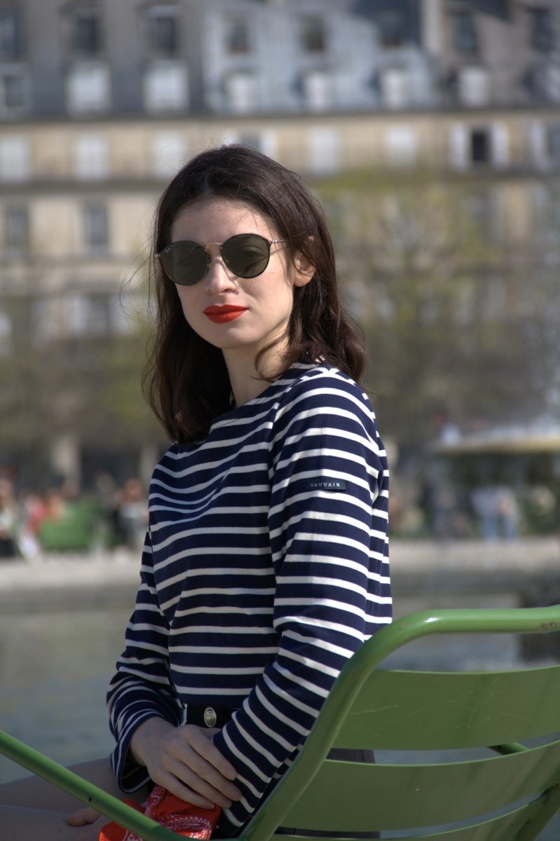 Marinière Originale - Femme Marine - Gauvain Paris