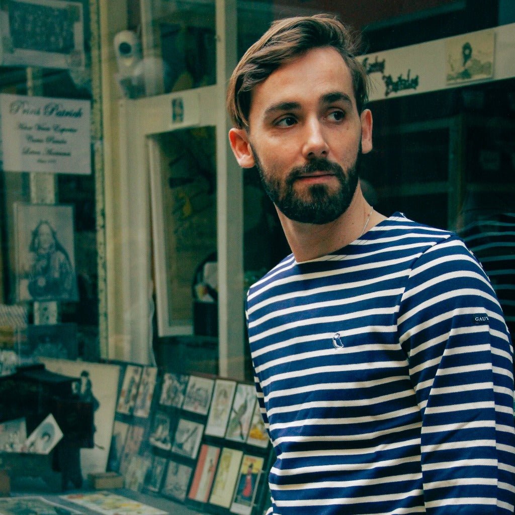 Marinière Originale - Homme Marine - Gauvain Paris3