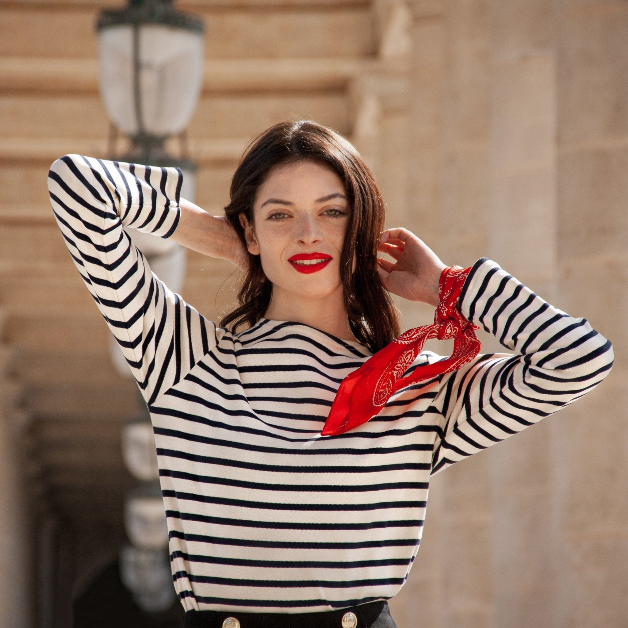 Marinière Originale - Femme Ecru - Gauvain Paris