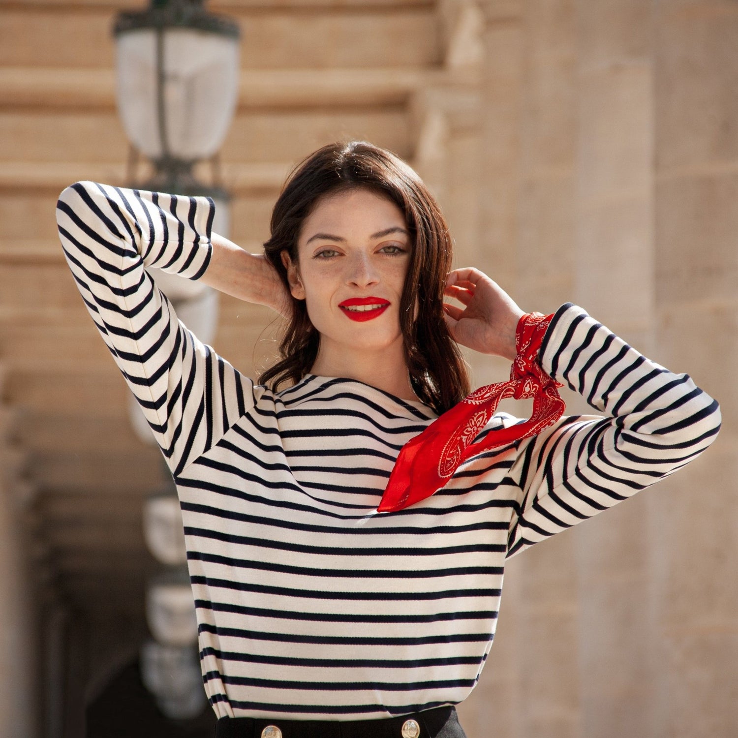 Marinière Originale - Femme Ecru - Gauvain Paris