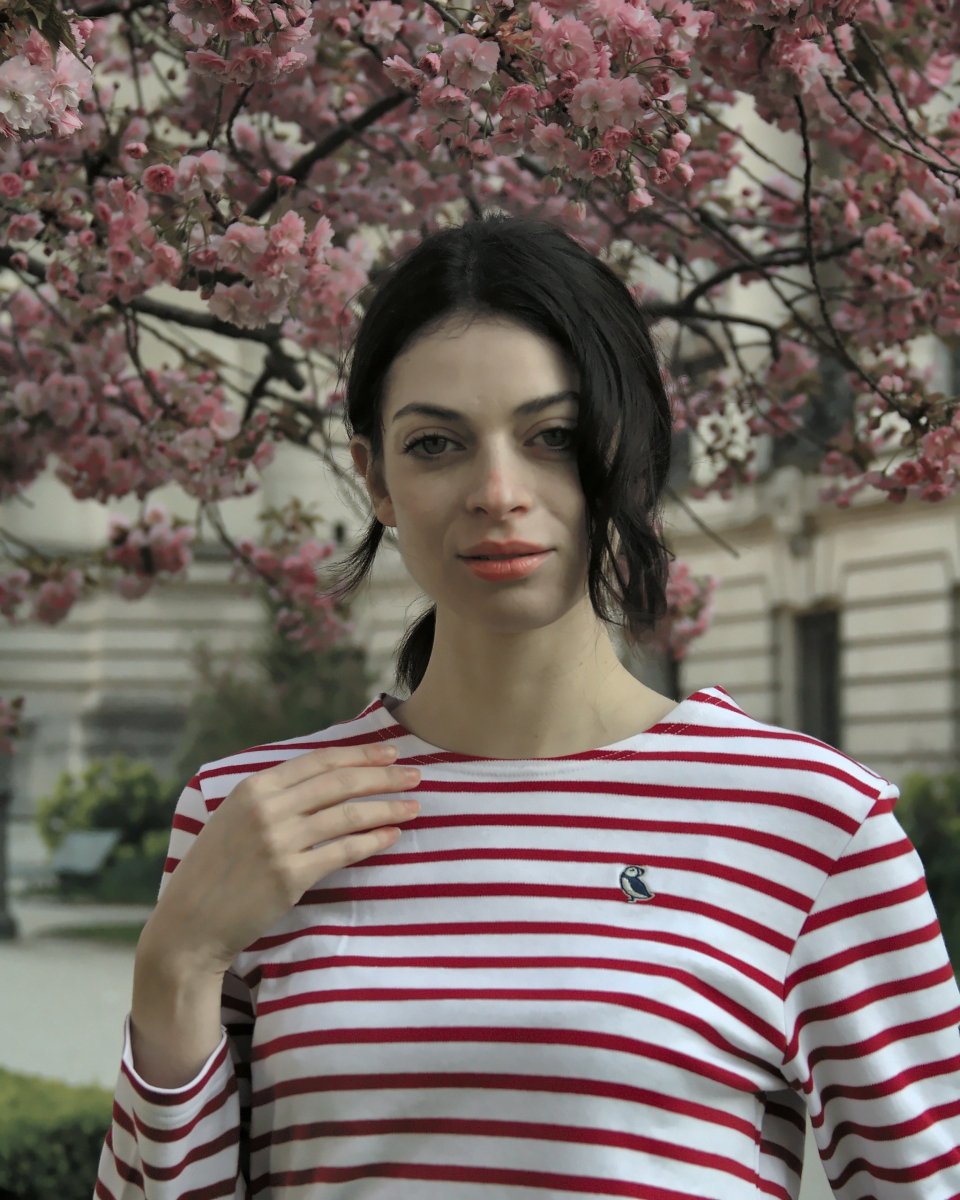 Marinière Originale - Femme Rouge - Gauvain Paris