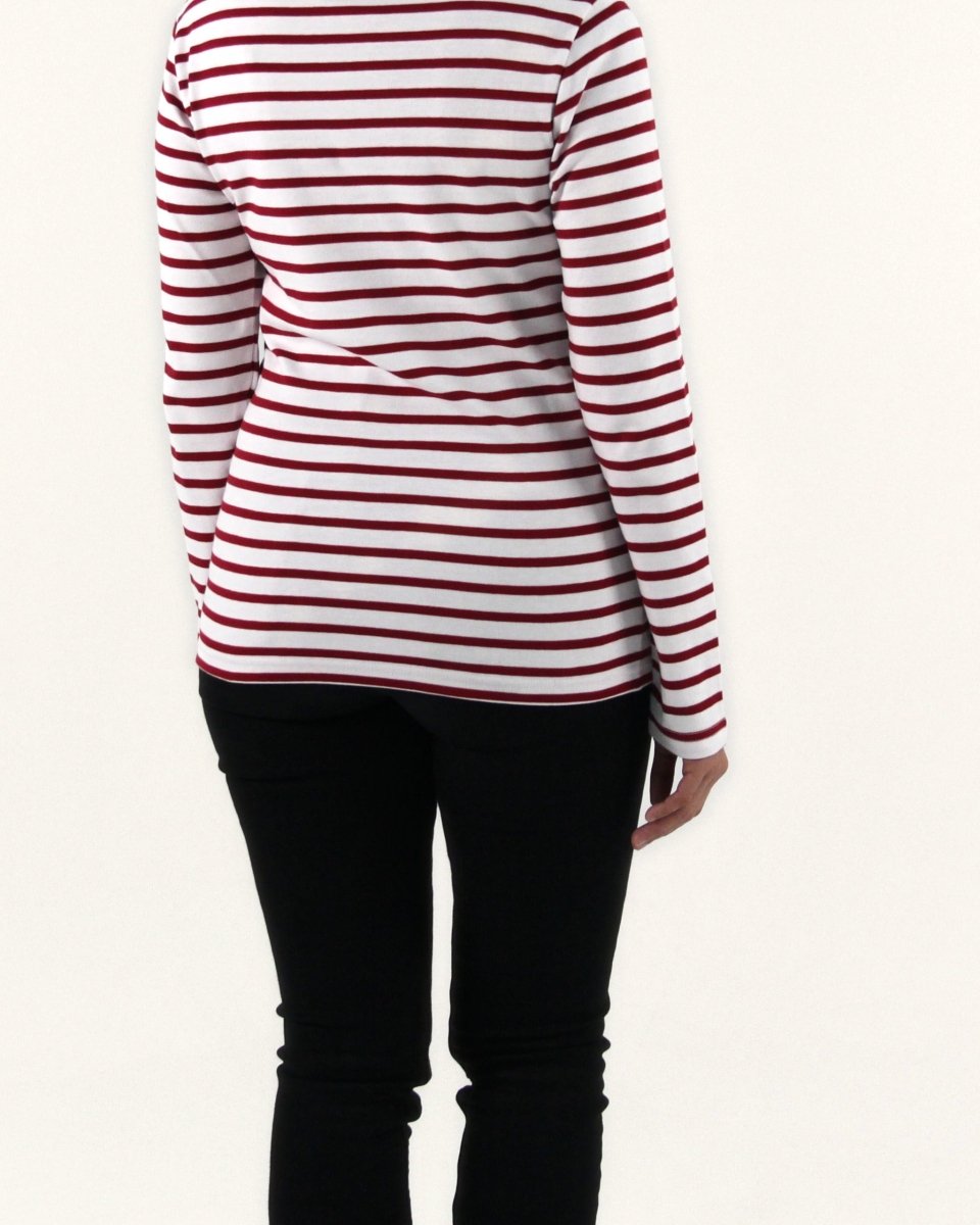 Marinière Originale - Femme Rouge - Gauvain Paris