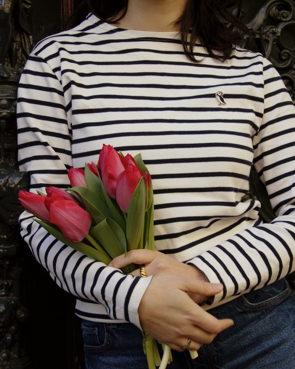 Marinière Originale - Femme Ecru - Gauvain Paris