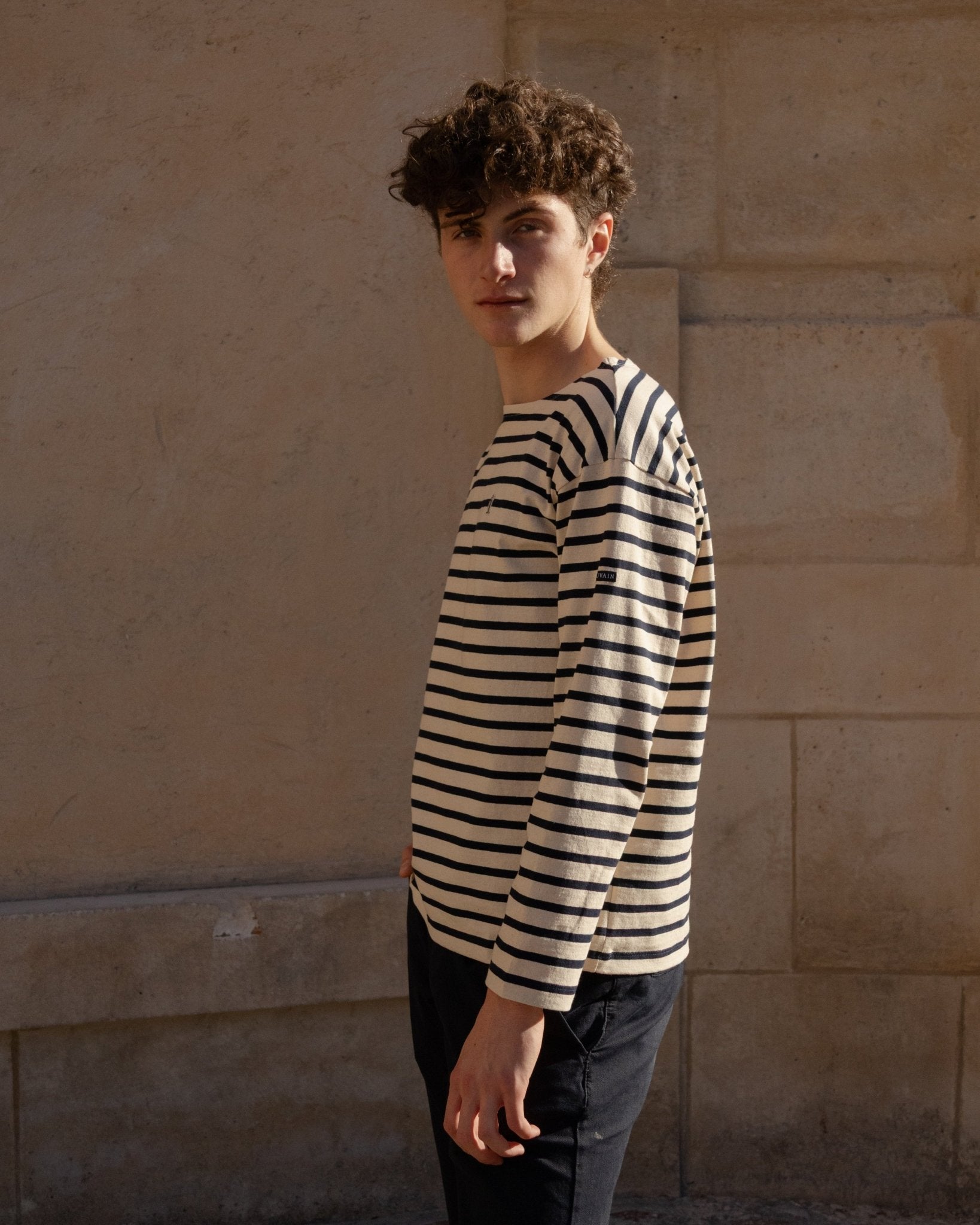 La Marinière 1858 - Homme Ecru - Gauvain Paris