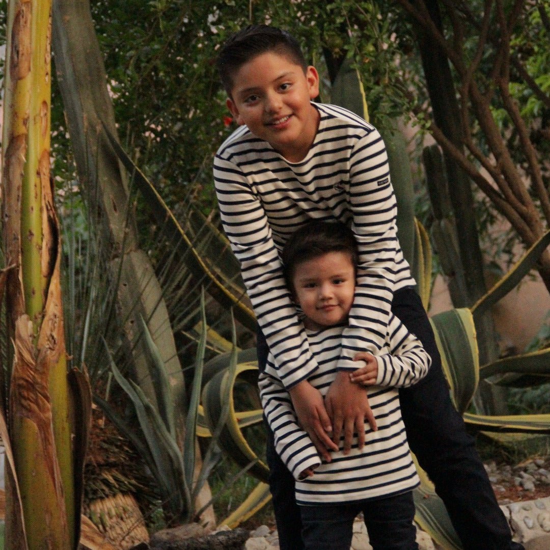 La Marinière Originale Enfant – 100 % coton – Fabriquée au Portugal - Gauvain ParisGV-PR-N-B-2