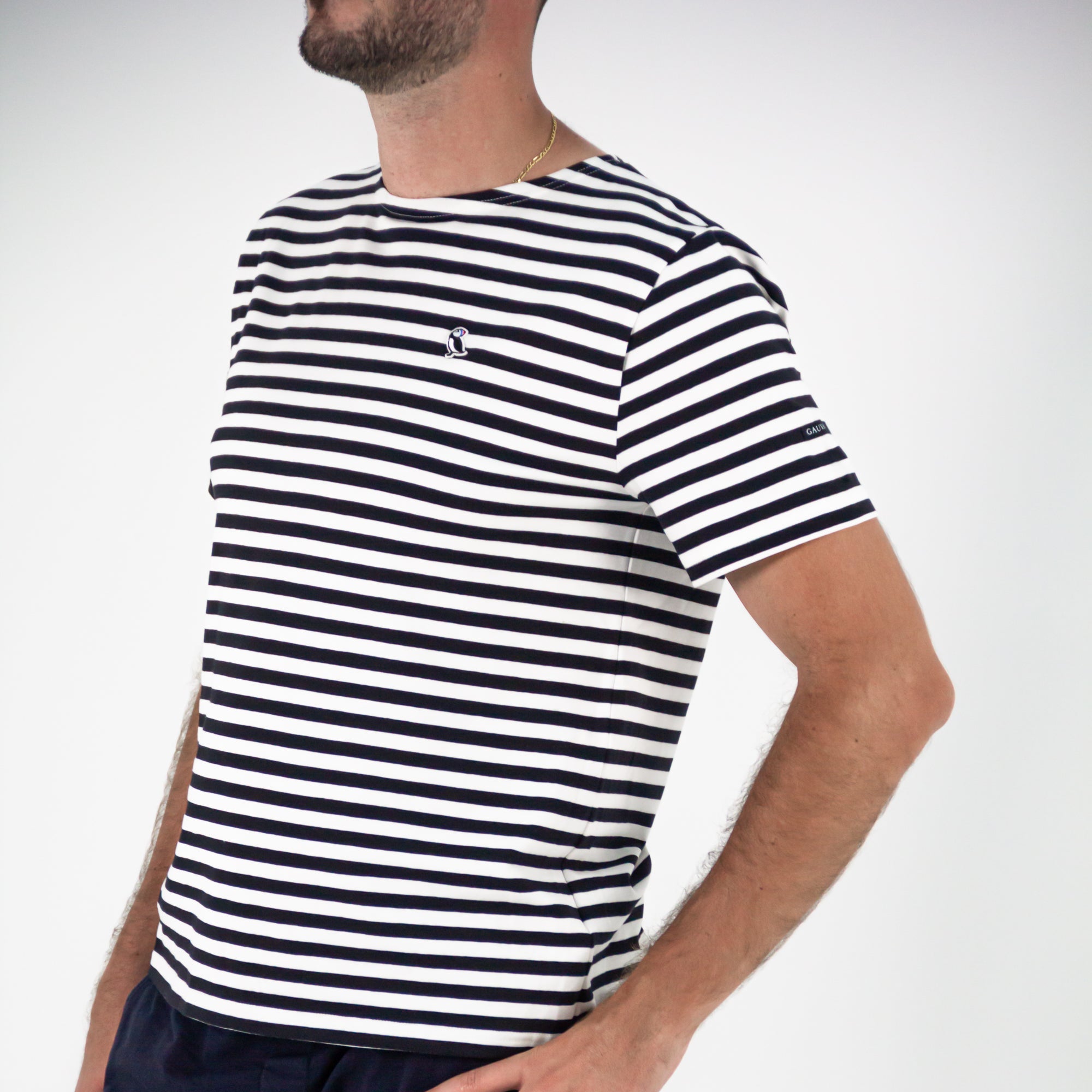 La Marinière 1858 Manche Courte - Homme Ecru - Gauvain ParisGV - FR - HC - M - 1