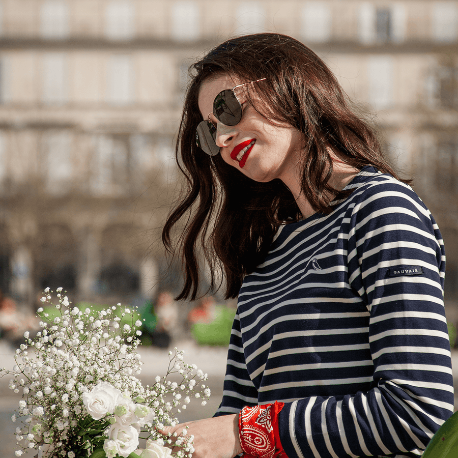 Marinière Originale - Femme Marine - Gauvain Paris