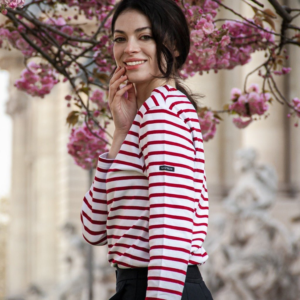 Marinière Originale - Femme Rouge - Gauvain ParisGV - PR - H - R - 0