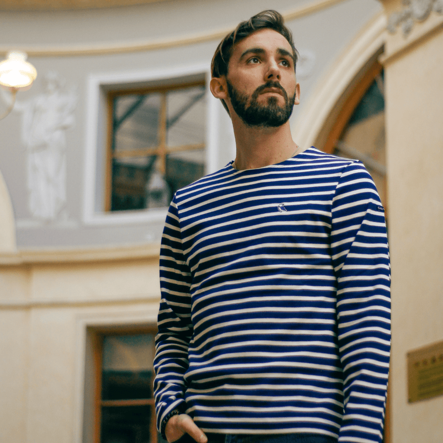 Marinière Originale - Homme Marine - Gauvain Paris2