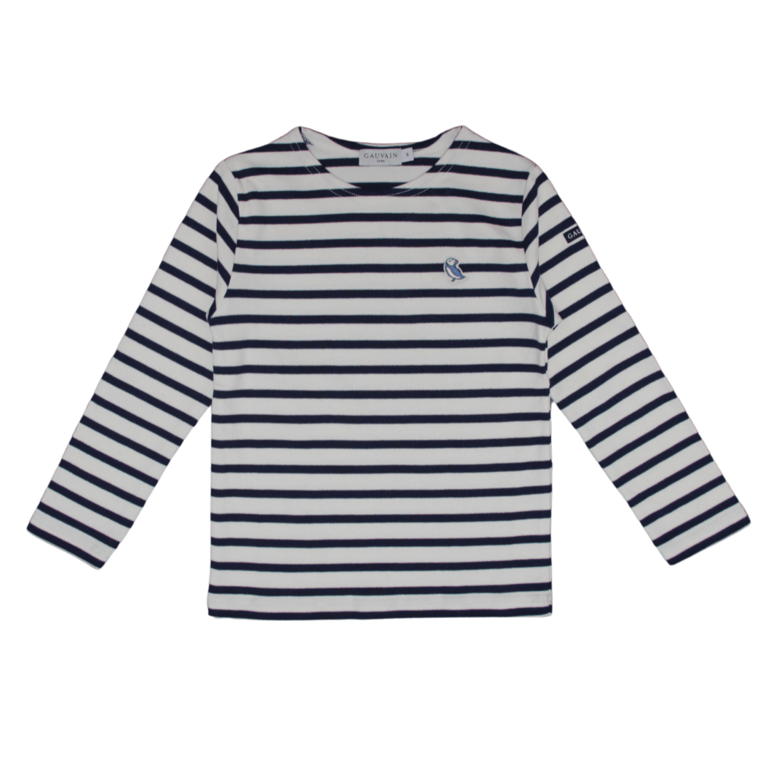 La Marinière Originale Enfant – 100 % coton – Fabriquée au Portugal - Gauvain ParisGV-PR-N-B-2