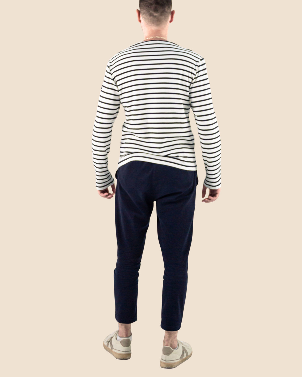 Marinière Originale Homme Écru - Gauvain Paris, vue de dos