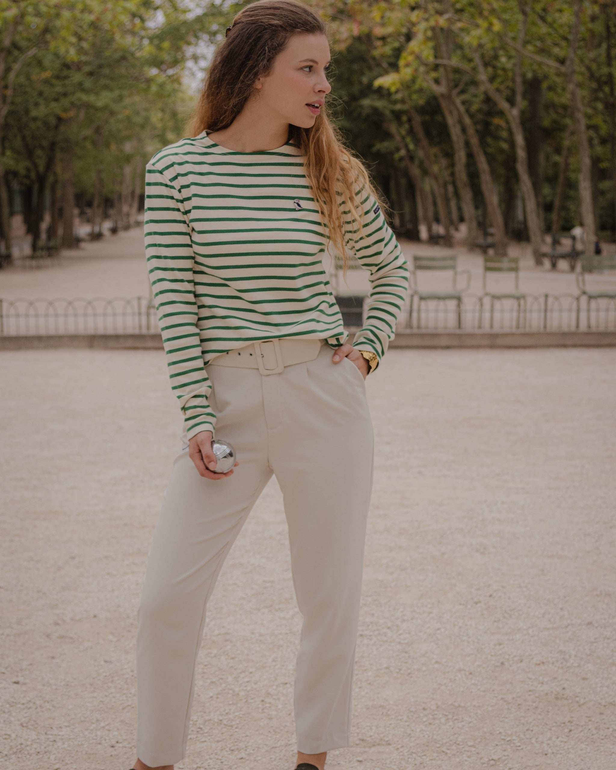 Marinière Originale - Femme Vert